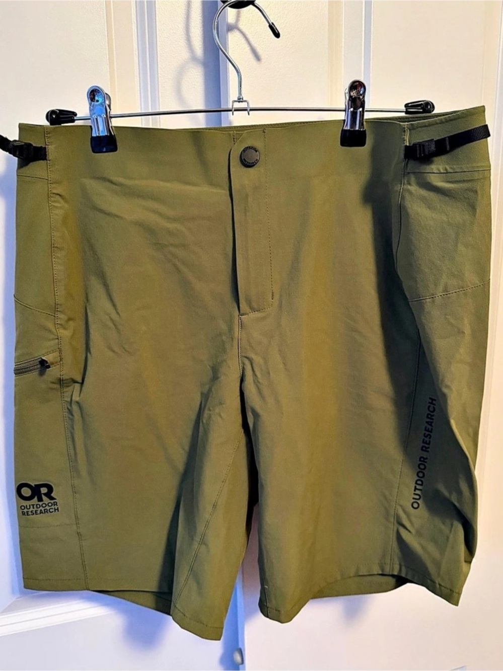Outdoor Research Women’s MTB Shorts Size 10 Olive Green Mountain Bike Cycling